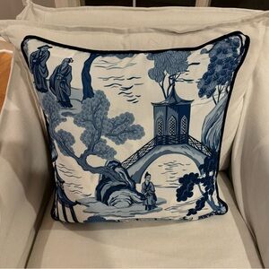 TWO Grandmillenial Style Pillow Covers